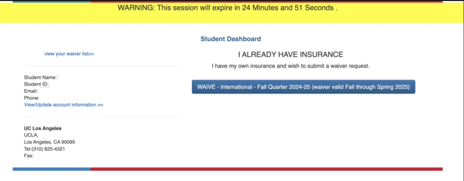 [2024 - 2025] Insurance Waiver Guide For UCLA | Student Medicover