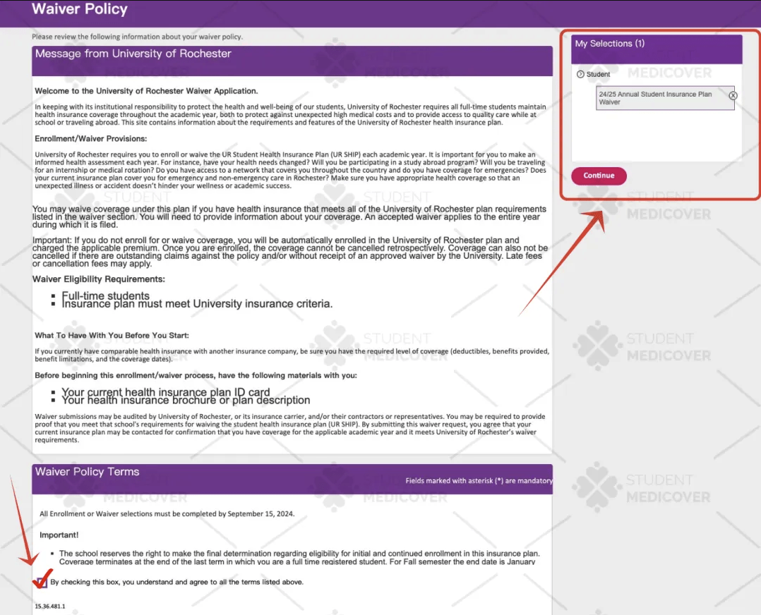 [2025-2026] Insurance Waiver Guide For University Of Rochester ...