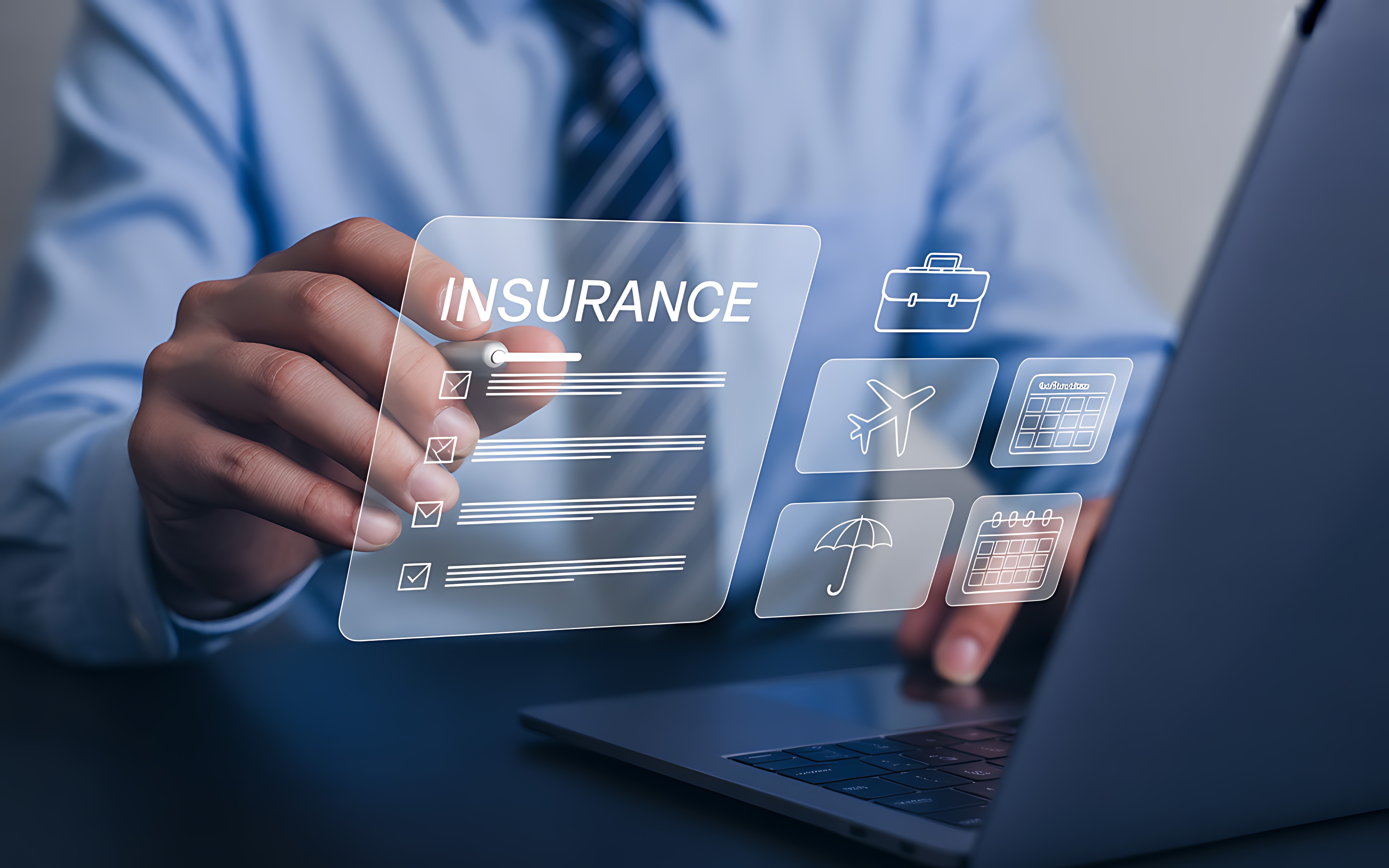 digital insurance policy management with online interface